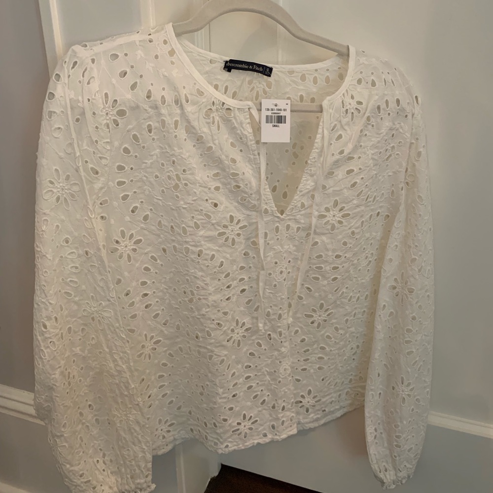 Abercrombie lace summer shirt